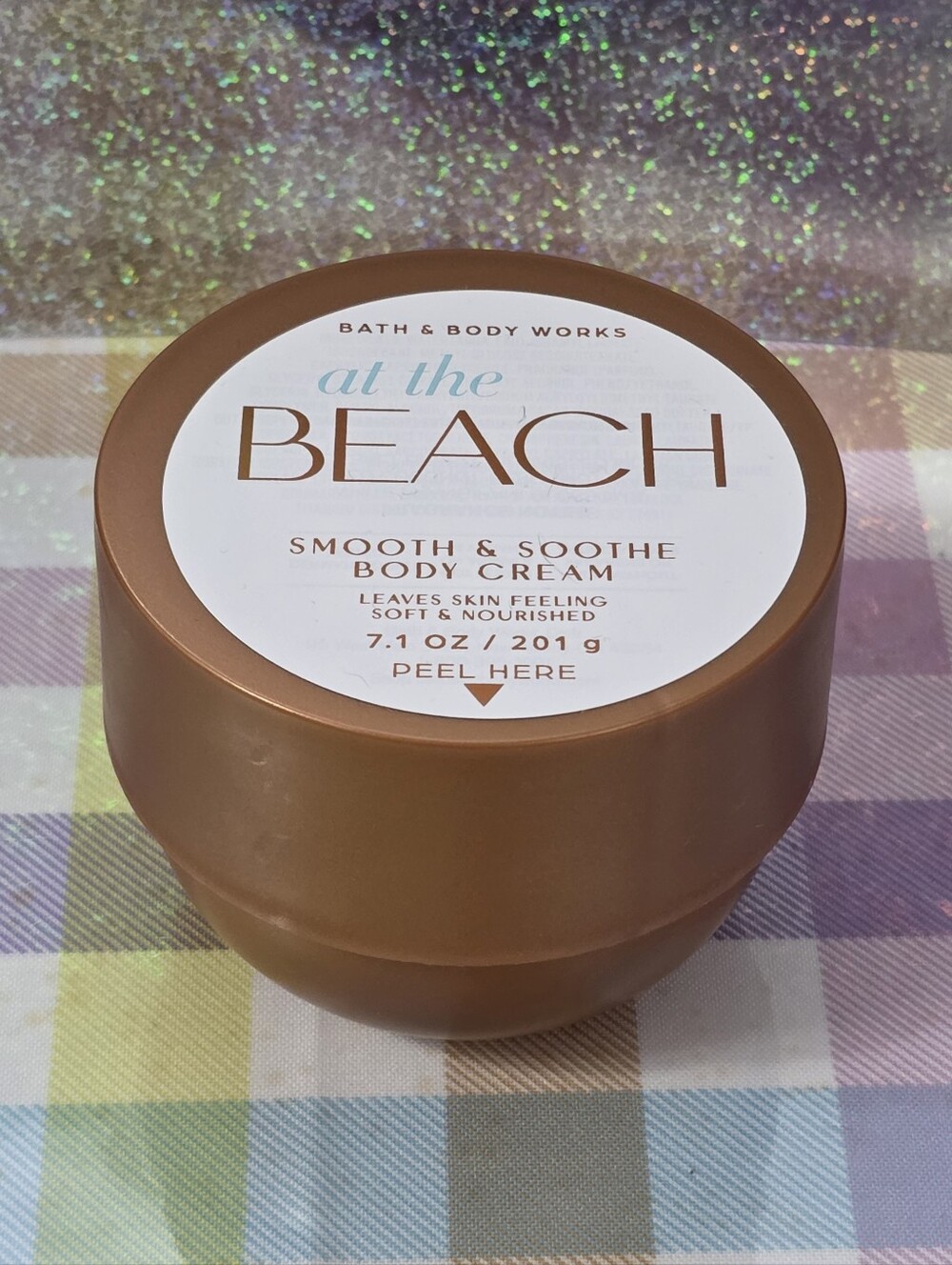 Bath & Body Works 'At The Beach' Smooth & Soothe Body Cream 7.1oz NEW